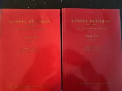 Tradera Gospel Records - 1943-1969. Två volumer A-K och L till Z - Totalt 881 sidor> Musik, Visor & Vistryck