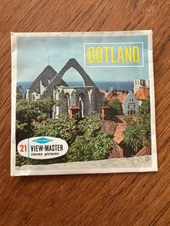 Tradera Gotland, View-Master stereobilder^ Miniatyroptica