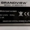 Tradera GRANDVIEW FA-MI96X96(1:1) Motoriserad filmduk med fjärrkontroll^ Hemmabio