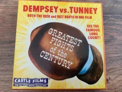 Tradera Greatest fights of the centuary Dempsey vs Tunney 1926 & 1927^ Analoga Projektorer