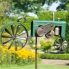 Tradera Lek & Spel<Grön Traktor Vindspel / Vindsnurra / Windgame Green tractor / Wind Wheel