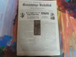Tradera GRÖNKÖPINGS VECKOBLAD, 1963 AUG. 14, TIDNING> Tidskrifter
