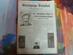 Tradera GRÖNKÖPINGS VECKOBLAD, 1963 NOV. 6, TIDNING> Tidskrifter