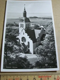 Tradera Gränna. Kyrkan^ Allmänna Motiv