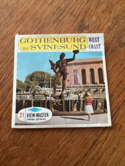 Tradera Göteborg Svinesund, View-Master stereobilder^ Miniatyroptica