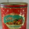 Tradera Plåtemballage<Göteborgs Chokladfabrik Göta bonbons karamellburk