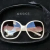 Tradera GUCCI Auth Sunglasses Oval Interlocking G cream tone GG3173> Solglasögon
