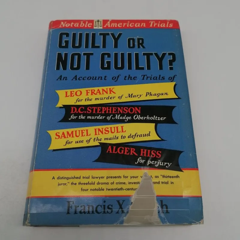 Tradera Guilty or Not Guilty? An account of the Trails of The Leo Frank Case ect> Juridik & Kriminologi