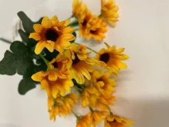 Tradera Konstgjorda Växter<Gula konstgjorda blommor