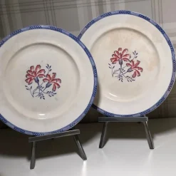 Tradera Gustavsberg - Wilhelm Kåge -2 stora tallrikar - > Keramik & Porslin, Svenskt