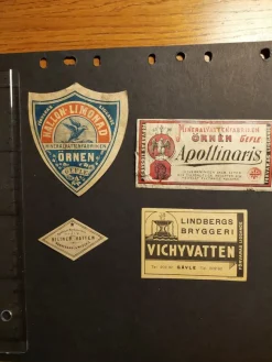 Tradera Gävle, Gefle, Örnen, Nordstjernan Wännerdahl & Wiberg, Lindbergs. Hallon etc^ Breweriana