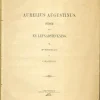 Tradera Hagerlöf, J.: Aurelius Augustinus, en lefnadsteckning (1866)> Antik Litteratur