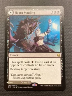 Tradera Spelkort<Hagra Mauling // Hagra Broodpit - MtG - Zendikar Rising