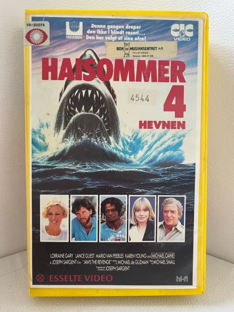 Tradera Hajsommar 4 - Hämnden (VHS)> Vhs-filmer