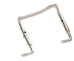 Tradera Hakhållarfäste (mekanik) för violin 4/4 . Förnicklad^ Musikinstrument