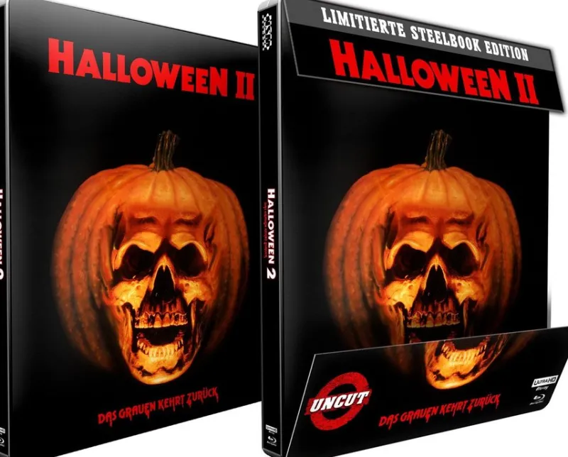 Tradera Halloween 2 (1981) 4K UHD STEELBOOK 2-Disc! (RARE OOP - NY!) Inkl tv-version> 4k Ultra Hd