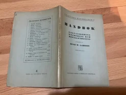 Tradera Handbok i galvanisering, oxidering och metallfärgning 92 sidor tryckt 1944> Technica & Nautica