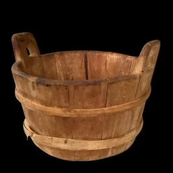 Tradera Handgjord Gammal Träskål> Hemslöjd