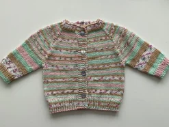 Tradera Handstickad kofta till baby/bebis. Storlek 1-3 månader^ Baby, Barn & Lek