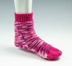 Tradera Handstickade Damsockor Stl. 38/39^ Kläder