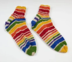 Tradera Handstickade Damsockor Storlek 41-42^ Kläder