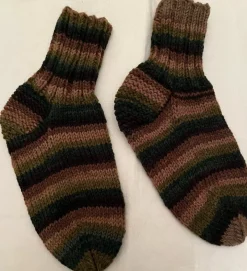 Tradera Handstickade raggsockor, st 37/38^ Kläder
