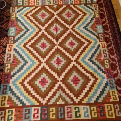 Tradera Handvävd ullmatta^ Mattor