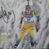 Tradera Hanna Öberg 2 OS guld 3 VM guld, 13 VM medaljer skidskytte^ Autografer