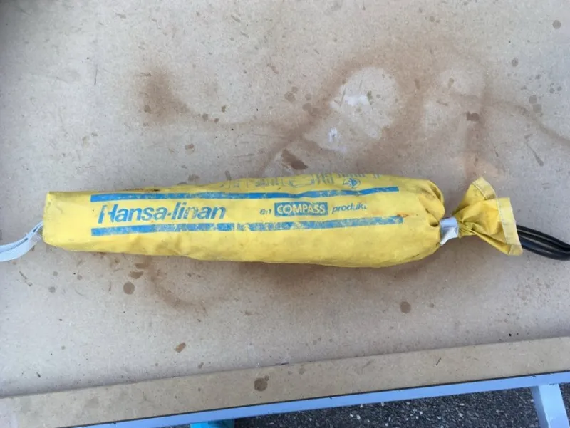 Tradera Långfärdsskridskor<Hansa-linan räddningslina