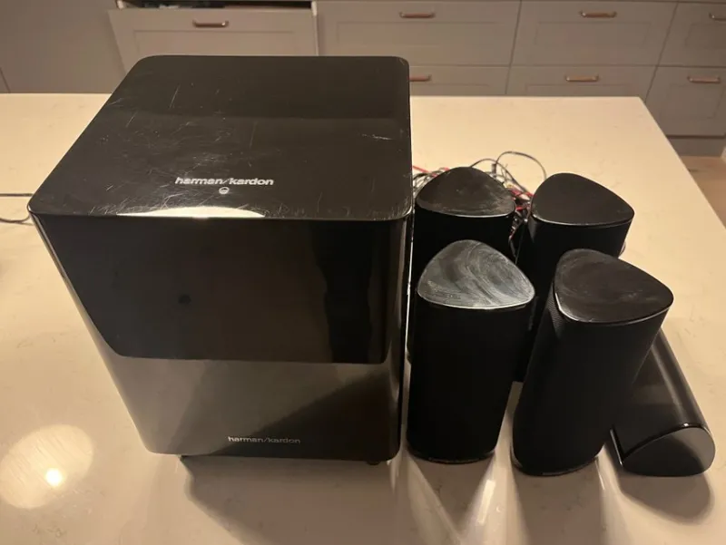 Tradera Harman Kardon HKTS 16 5.1-högtalarsystem^ Hemmabio