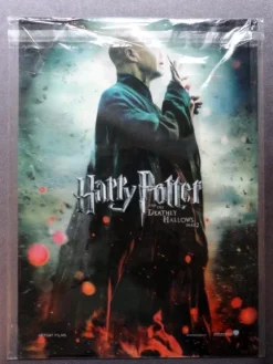 Tradera HARRY POTTER (8) AND THE DEATHLY HALLOWS: PART 2 _ LENTICULAR AFFISCH> Filmmerchandise