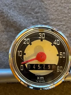 Tradera Hastighetsmätare VDO 0-60^ Mopeder & Delar