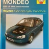Tradera HAYNES 3353 FORD MONDEO 1993 till 1999 bensinmotorer Gör det själv handbok 2002^ Service & Reparation