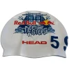 Tradera Simning<Head Badmössa Red Bull Neptune Steps Vit Oanvänd