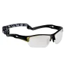 Tradera Innebandy<Hel låda 12 st Fatpipe innebandy glasögon - NYA - junior goggles black/gold