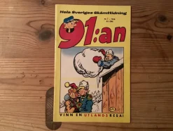 Tradera Hela Sveriges Skämttidning 91:an Nr 1 • 1956> Serieoriginal