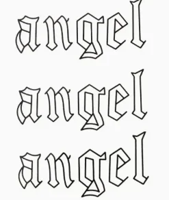 Tradera HELT NYA - 3st Temporära Tatueringar - Angel^ Tatuering