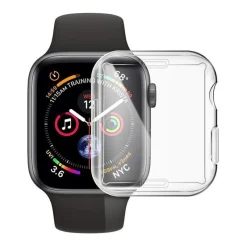 Tradera Övrig Telefoni<Heltäckande Skal till Apple Watch 1/2/3 Skärmskydd 42mm Transparent