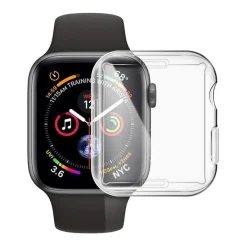 Tradera Övrig Telefoni<Heltäckande Skal till Apple Watch 1/2/3 Skärmskydd 38mm Transparent