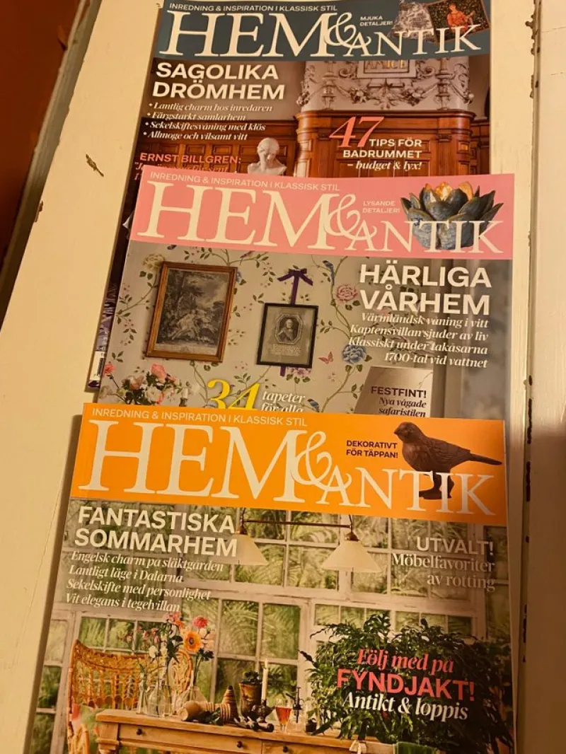 Tradera Hem & Antik - Hel årgång 2017> Tidskrifter