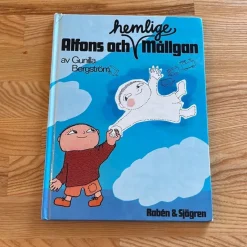 Tradera Hemlige Alfons och Mallgan av Gunilla Bergström> Övriga Böcker & Tidningar