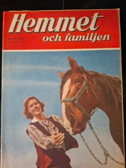 Tradera Hemmet och familjen Nr 49 - 1945 Tornedalen Varberg Monark> Tidskrifter