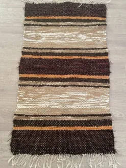 Tradera Hemvävd trasmatta matta^ Inredning & Hushåll