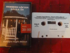 Tradera HERRENS LÖFTEN, FAMILJEN YNGVE EKLUND, KASSETTBAND , KASSETT^ Kassettband