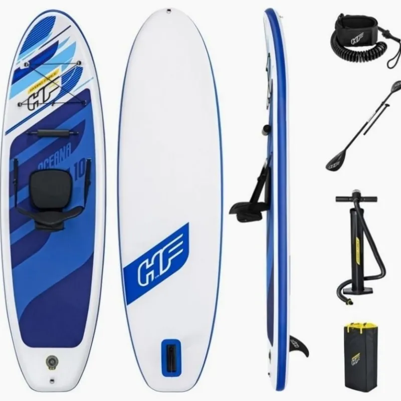 Tradera Vattensport<HF Ocean SUP 10' - Uppblåsbar Stand Up Paddleboard med Tillbehör