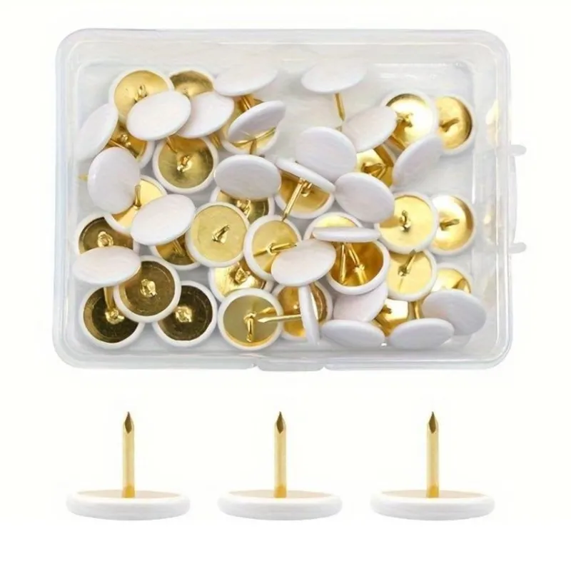 Tradera Affärsverksamhet<Häftstift - Kartnålar - Vita - 100st