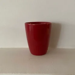 Tradera Höganäs Keramik Röd Kopp • kaffekopp • tekopp • kaffemugg •> Keramik & Porslin, Svenskt