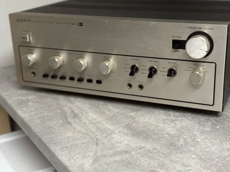 Tradera Hifi Sony Integrerad Stereoförstärkare TA-4650^ Stereo & Hifi