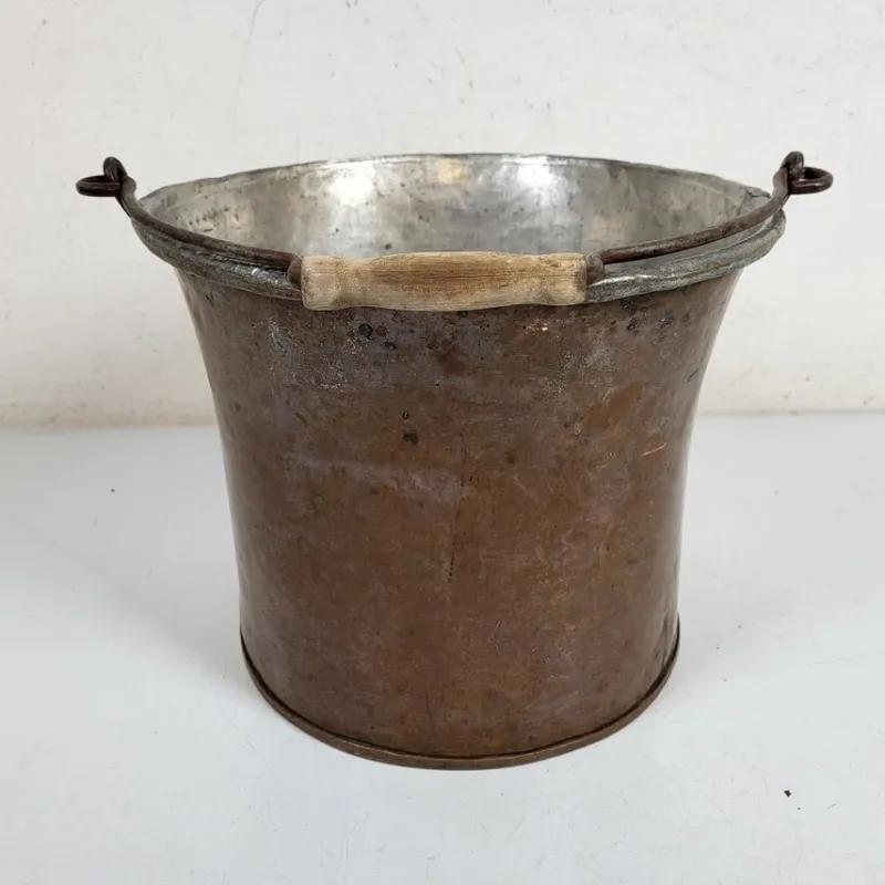 Tradera Hink i koppar - Kopparhink - Allmoge - 1800 tal> Kopparföremål