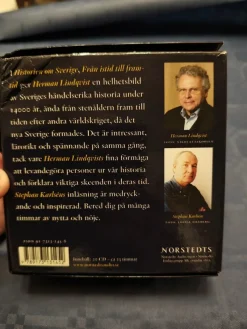 Tradera Historien om Sverige: Från istid till framtid - Herman Lindqvist> Ljudböcker & Språkkurser
